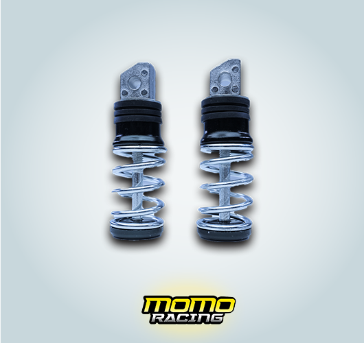 Black Spring rear footrest