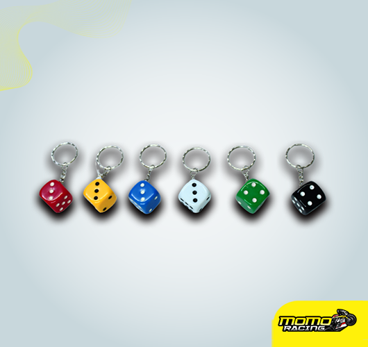 Dice keyring