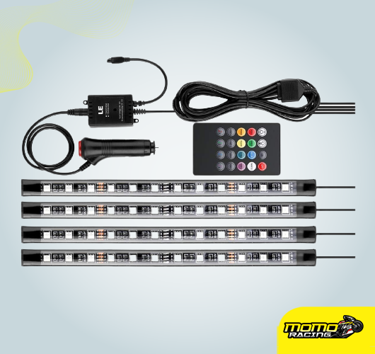 Remote control interior LED