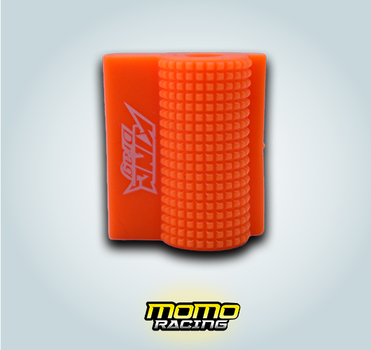 Orange KING DRAG gear pedal cover