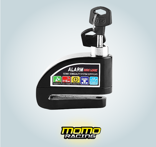 Black Alarm disc lock
