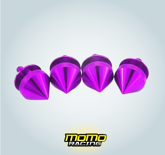 Purple 4 PCS nail set