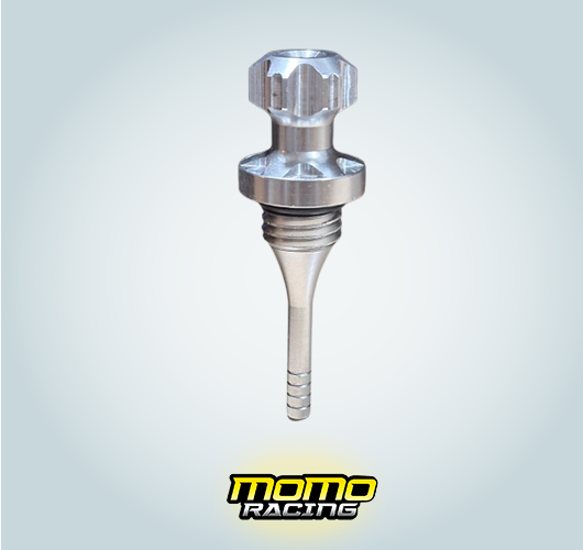 Silver 2W Oil dipstick