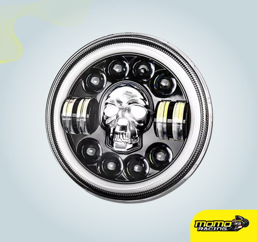 Skull headlight