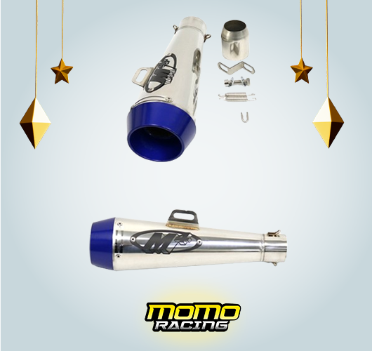 Blue 515C M4 exhaust