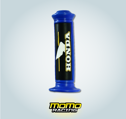 Blue Honda handle