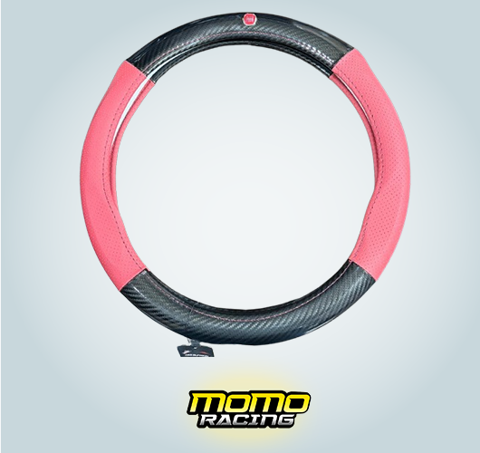 Carbon Red FIAT Steering Wheel Cover
