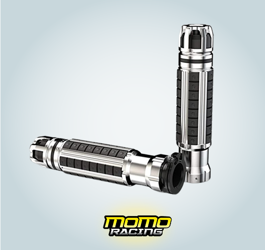 Silver Momo Racing handle