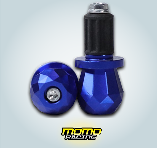 Blue Diamond handlebar end