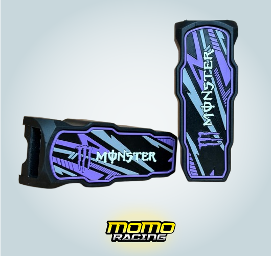 Purple MONSTER front pedal