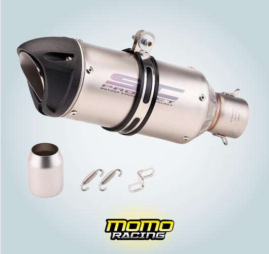 Silver 116 SC exhaust