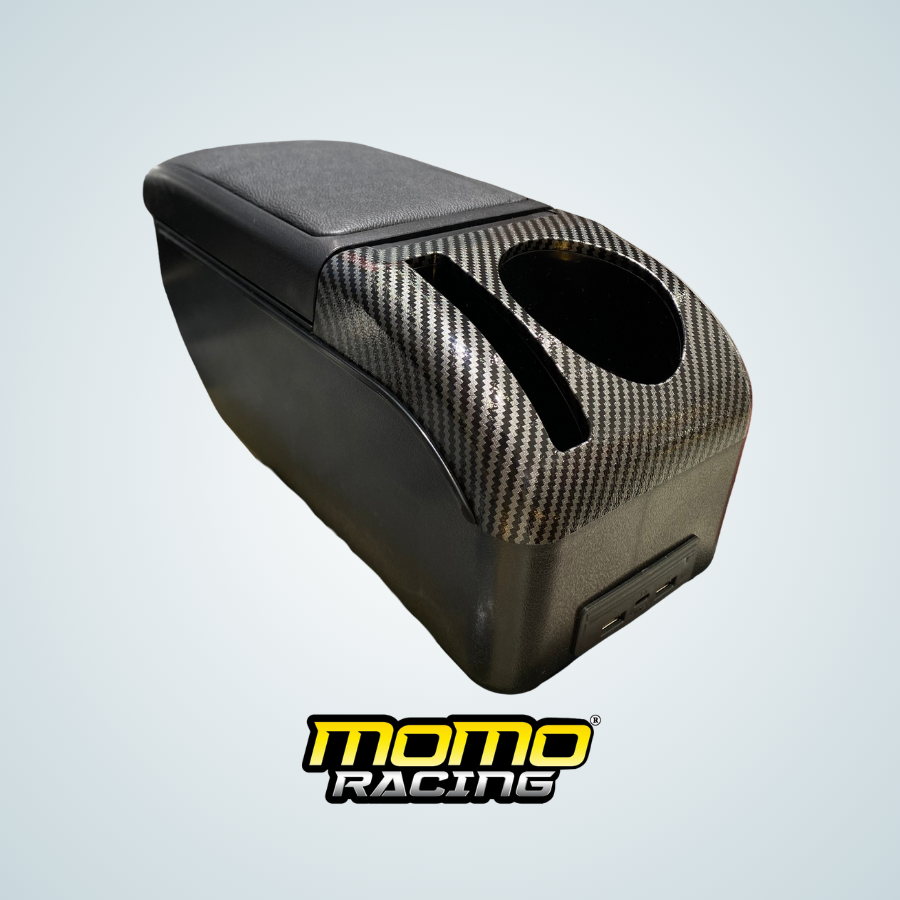 Carbon fiber elbow rest cup holder