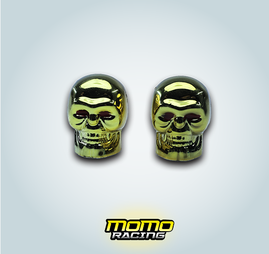 Skull tire valve cover