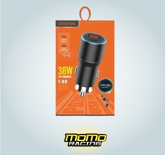 T88 38W car charger