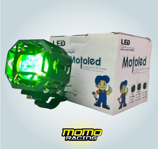 MOTOLED lens