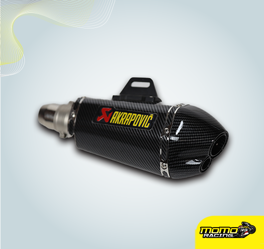 2 output Akrapovič L exhaust