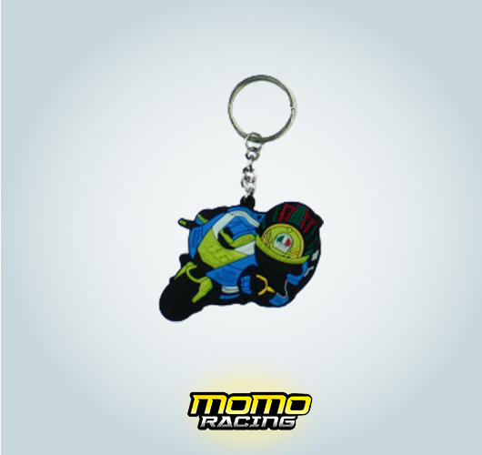 Rubber keyring