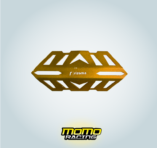 Yellow RIZOMA front shock accessory