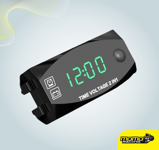 Time/voltage gauge screen