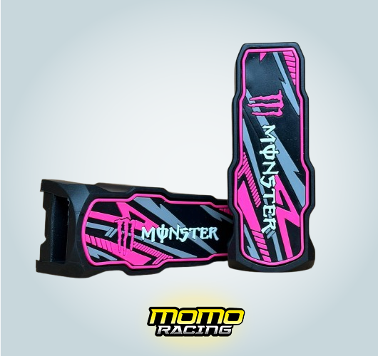 Pink MONSTER front pedal