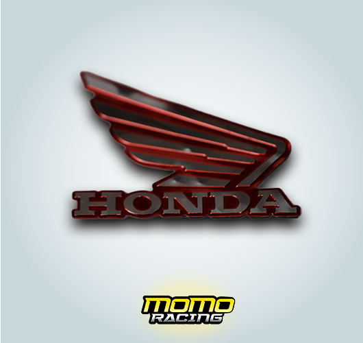 Red Honda sticker