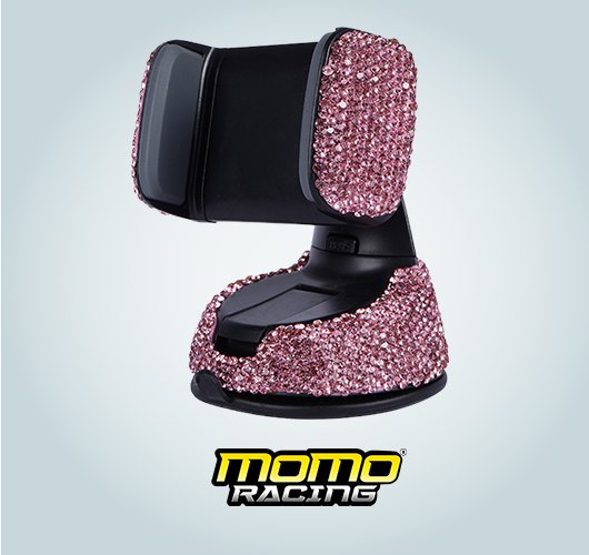 Purple Crystal Car Holder