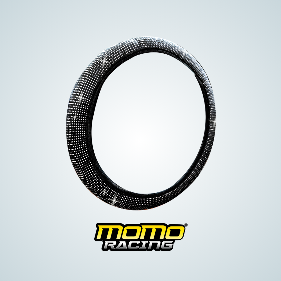 Black Struss steering wheel cover
