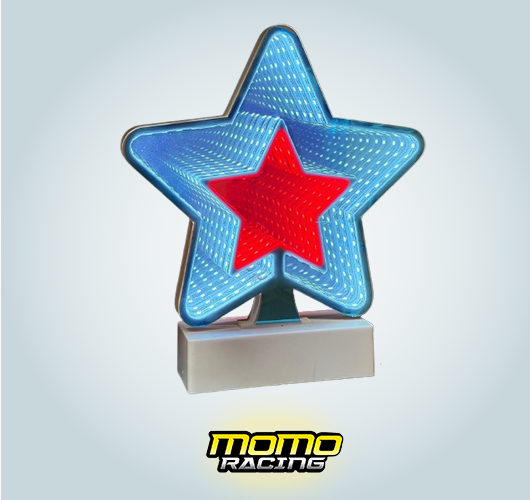 Star 3D LED mirror