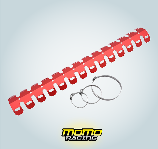 Red B Exhaust heat shield