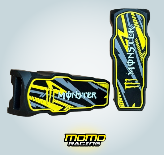 Yellow MONSTER front pedal