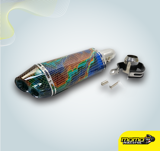 Disco Printed 2 output exhaust