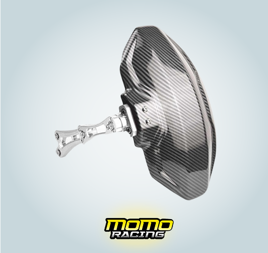 Silver CNC rear fender