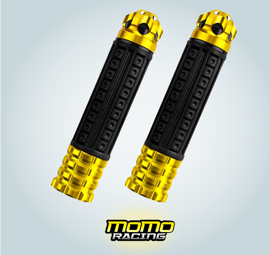 Yellow Rizoma X19 handle