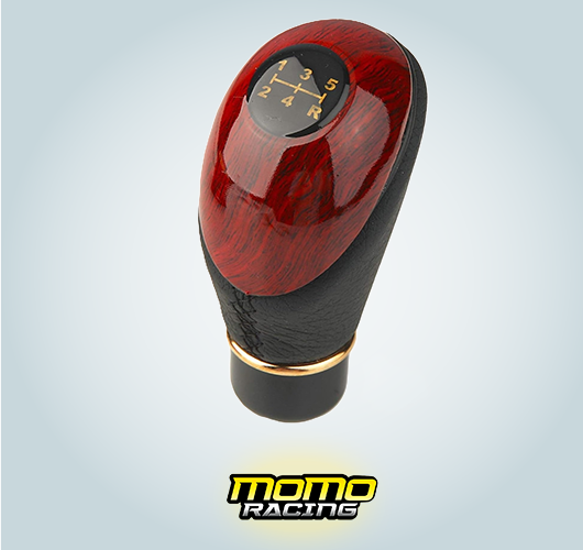 Leather car shift knob