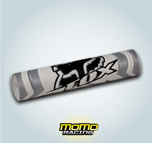 White FOX handlebar pad