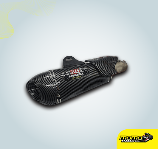 Yoshimura exhaust carbon fiber coated