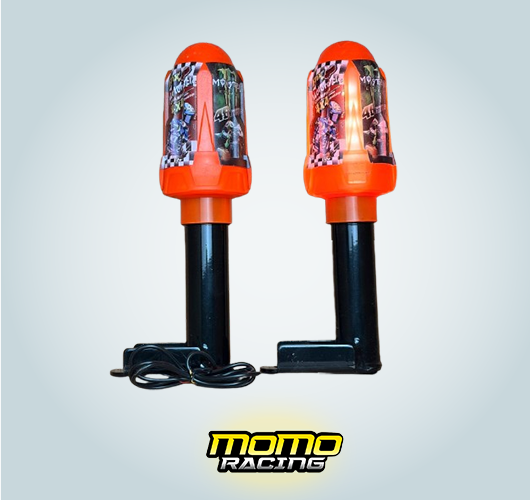 Orange LED slider