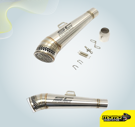 Silver 517 SC long exhaust