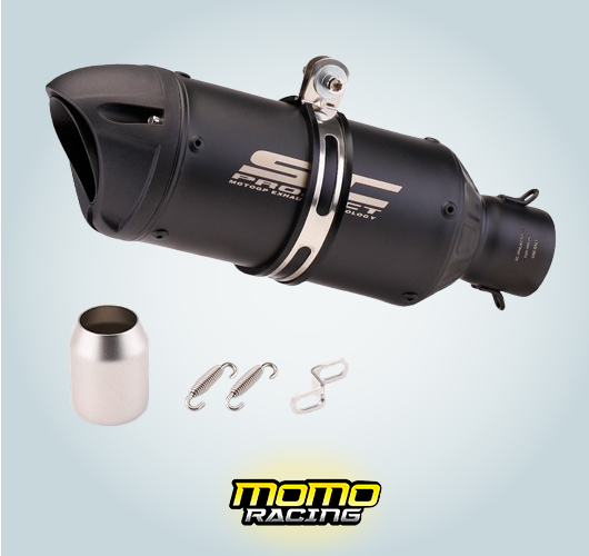 Black 116 SC exhaust