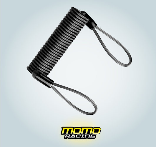 Black Security reminder cable