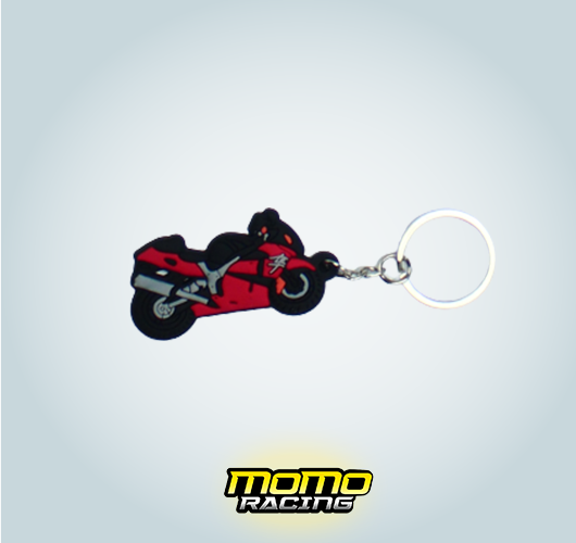Rubber keyring