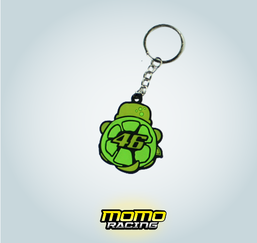 Rubber keyring