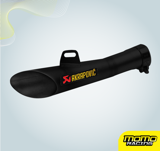 Akrapovič straight pipe exhaust