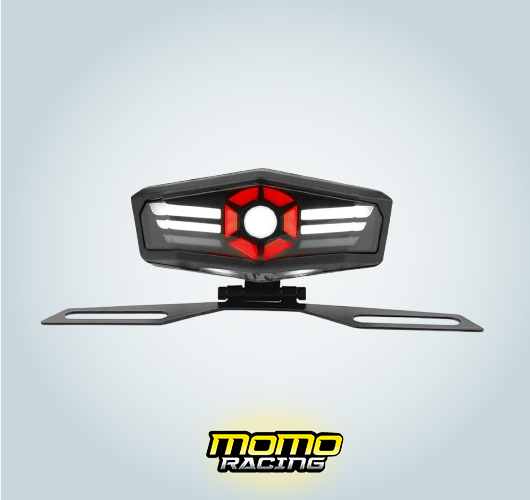 White D159 rear lamp