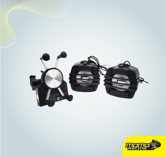 Speakers & phone holder