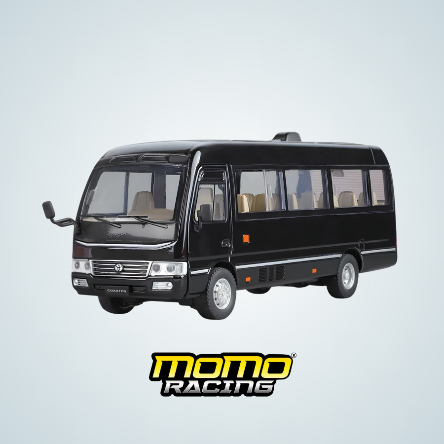 Black TOYOTA coaster