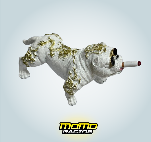 White L Dog Maquette