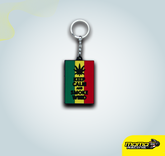 Marijuana keyring