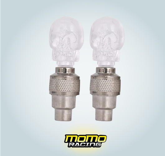 Skull tire valve