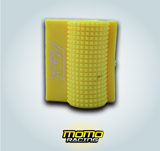 Yellow KING DRAG gear pedal cover
